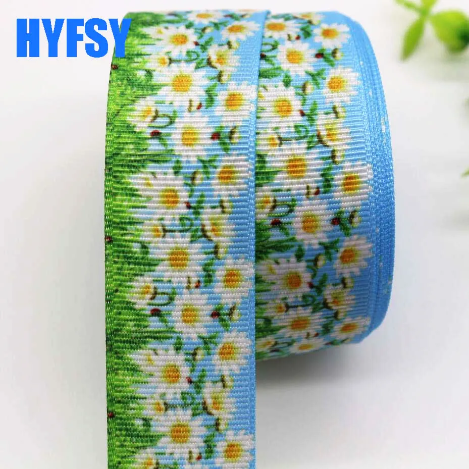 Hyfsy 10051 25 мм большой цветок лента 10 ярдов ручной работы подарочная упаковка сделай