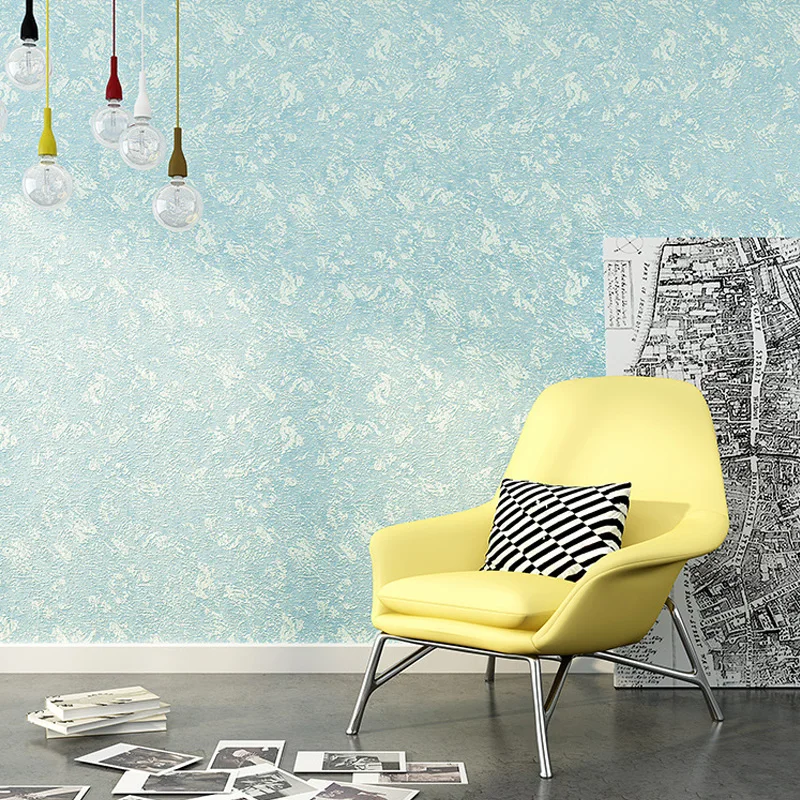 

Modern Embossed Granule Wallpapers Solid Color Beige Blue Non-woven Mural Wall Paper Roll for Walls Wallcovering papel de parede