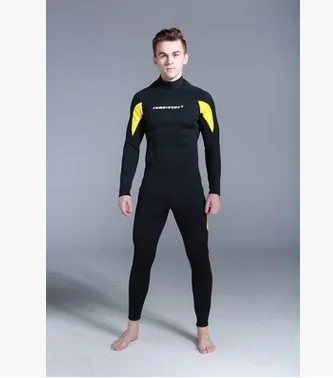 Неопреновый гидрокостюм SCR 3 мм для подводного плавания и серфинга мужской