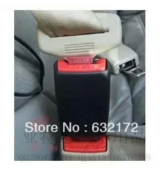 Free shipping Car seat belt extender card socket plug connector safety clip snap button genuine | Автомобили и мотоциклы