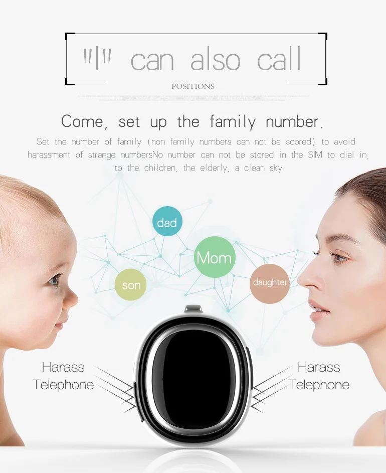 Высокое качество GPS Мини Q8 автомобиль в режиме реального времени Дети Pet