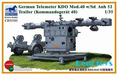 Модель Бронко CB35103 1/35 Пособия по немецкому языку телеметрическое KDO Mod.40 w/Sd. Ань 52