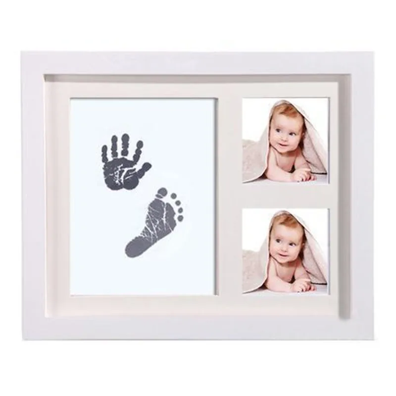 Детские руки и ноги печать для ребенка фоторамка ребенок Handprint грязь и следы Детские сувениры Детские элементы для новорожденных плесень