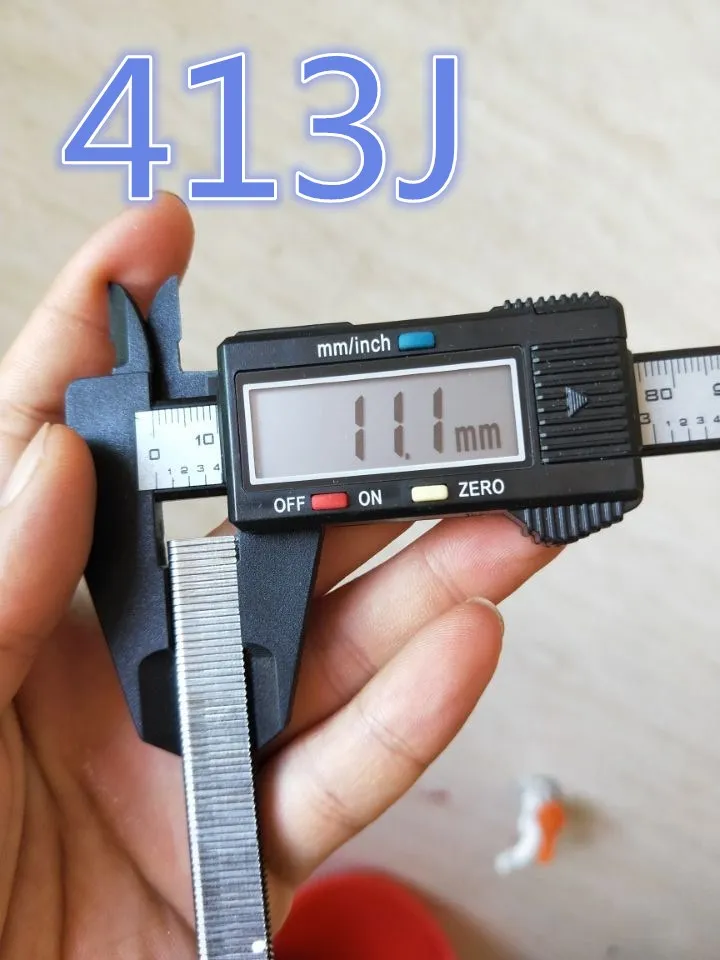 Изогнутый U гвоздь штапель U скобы 413J