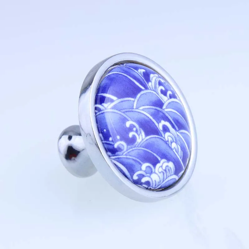 Ручка для шкафа фарфоровая ручка телевизора винного столика 3 дюйма 76 мм