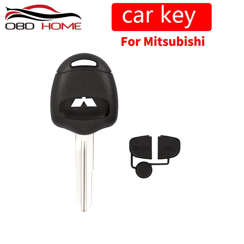 Новинка чехол для автомобильного ключа с 2 кнопками ключа-транспондера Mitsubishi Lancer