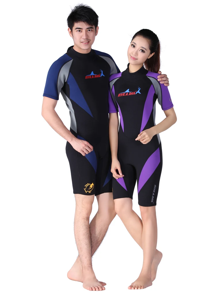 diving wetsuit 3mm suits for men 1.5mm neoprene swimming surfing wet suit swimsuit equipment jumpsuit full bodysuit swimwear | Спорт и