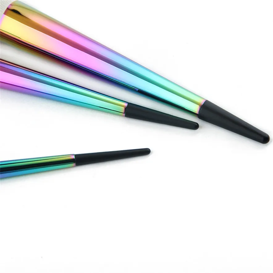 GUJHUI 3 ШТ. Составляют Основу Для Глаз Бровей Румяна Косметика Маскирующее Щетки