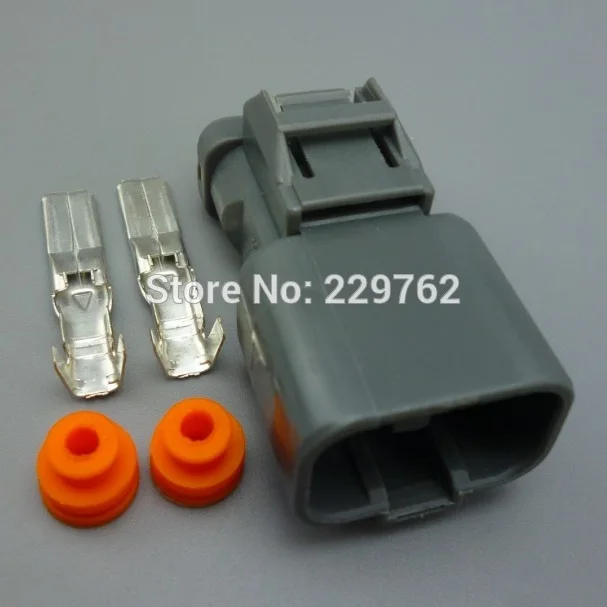 10sets male Shhworld Sea 2 pin Автомобильная Водонепроницаемая электрическая розетка OBD1 дистрибьютор 2P разъем чехол для Honda дистрибьютор штекер(92-95 - Название цвета: 10sets male