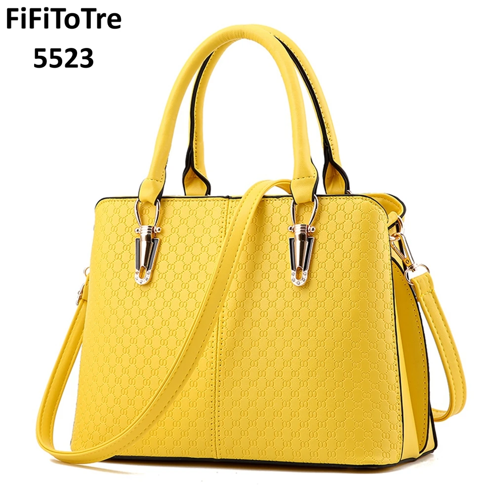 Весна-лето Новое поступление модные женские сумки на плечо искусственная кожа