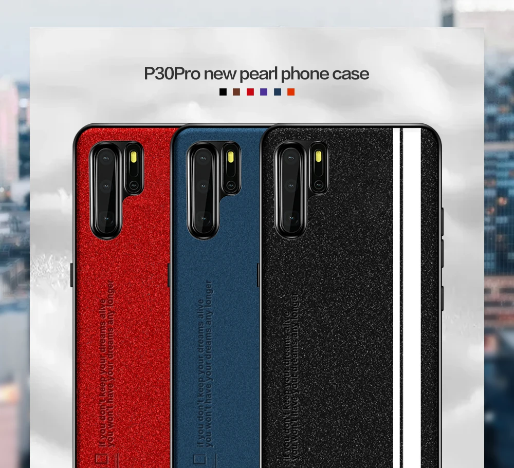 Чехол для HUAWEI P30 Pro, модный кожаный мягкий защитный противоударный чехол для HUAWEI P30 Lite P30 Pro, чехол для телефона