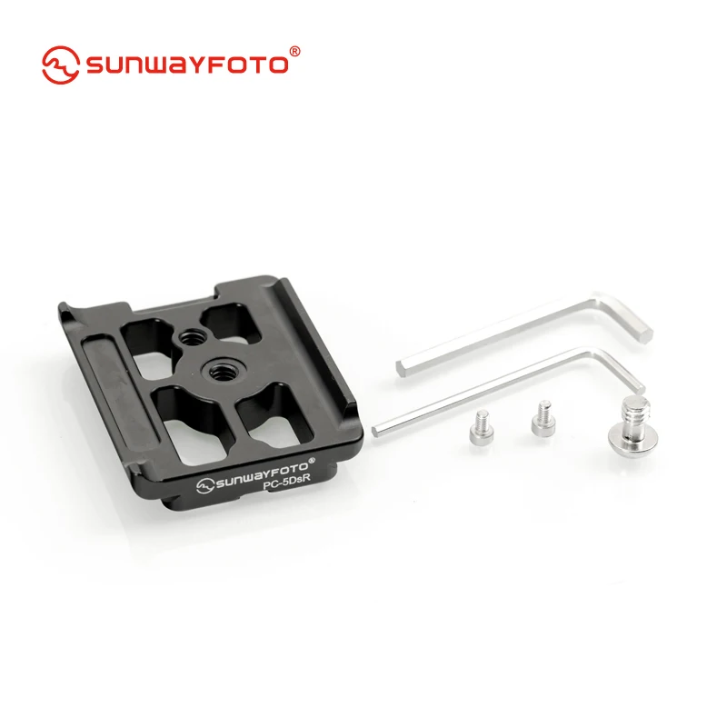 SUNWAYFOTO PC-5DSR головка штатива QR пластина для 5DSR 5DS специальная алюминиевая