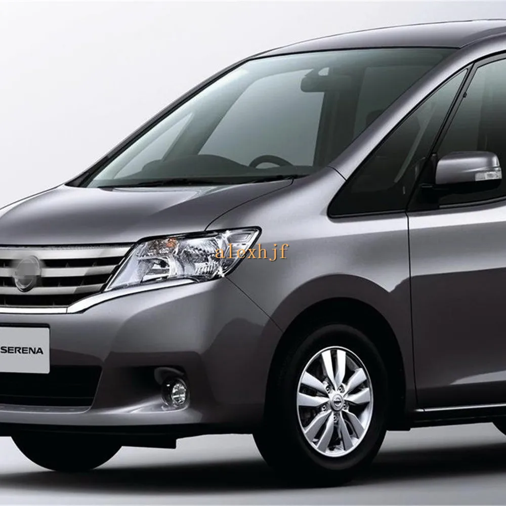 July King светодиодный чехол с зеркалом заднего вида для Nissan Serena C26 2012~ в японской версии; боковые поворотники+ DRL+ наземная лампа