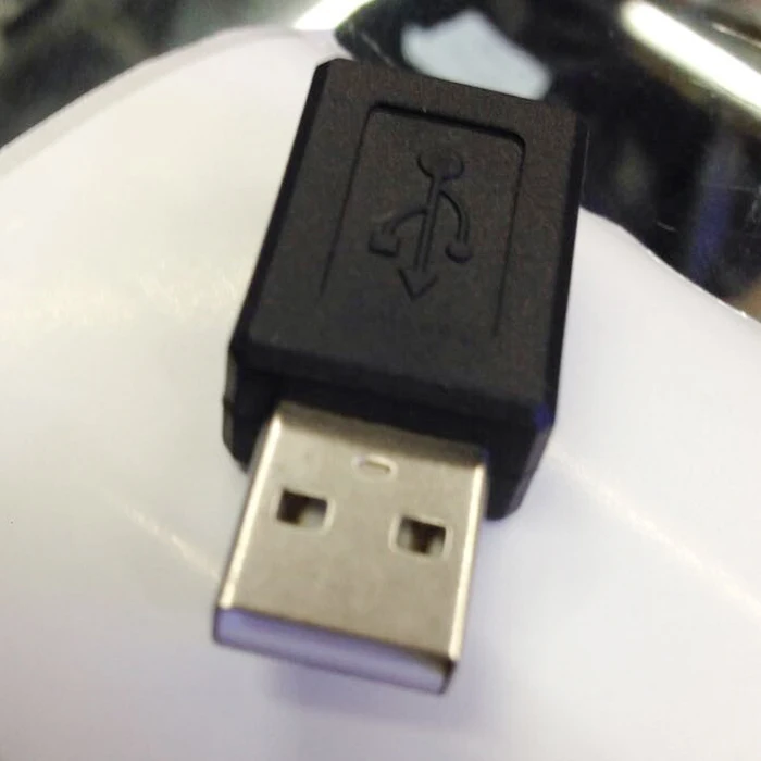 MYLB штыревое соединение USB A-разъем Micro переходник с внутренней резьбой (черный) |