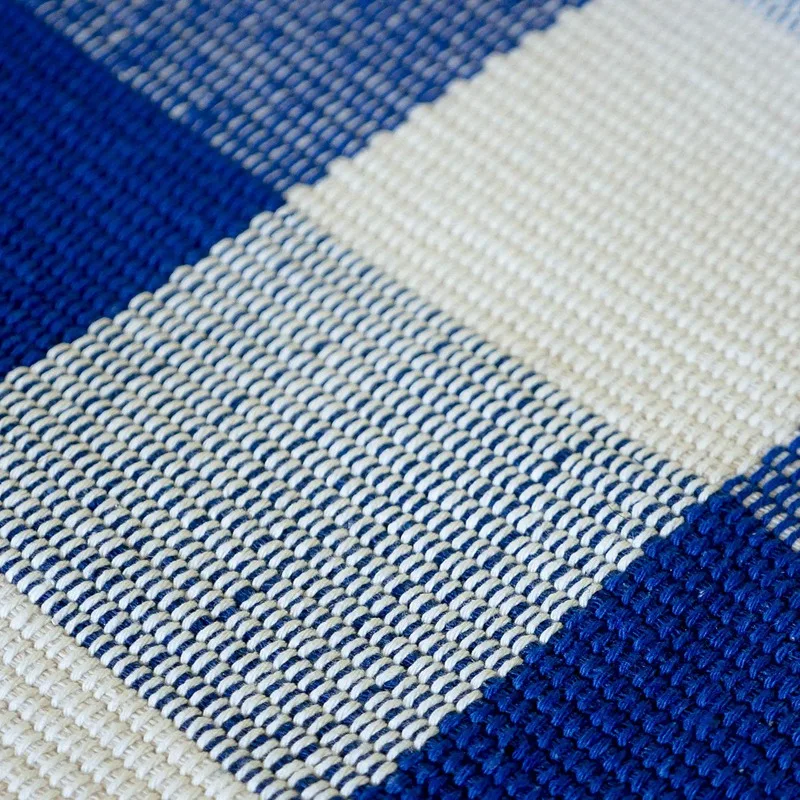 New-Cotton Plaid Rugs 23.6 inchX35.4 inch Checkered Outdoor Rug Doormat For Kitchen/Bathroom/Laundry Room/Bed | Дом и сад