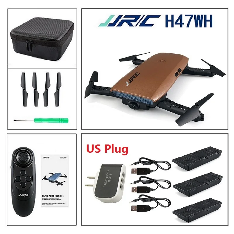 JJRC H47 H47WH Красота режим 720P Камера WI FI FPV складной Дрон G Сенсор 6 оси удержания