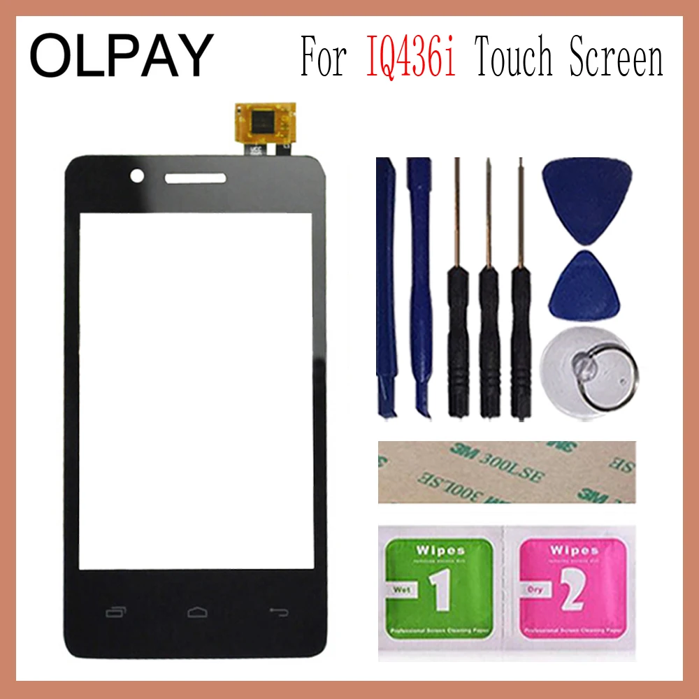 

3.5 inch For Fly IQ436i ERA Nano 9 IQ 436i Touch Screen Digitizer Panel Front Outer Front Glass Lens Sensor