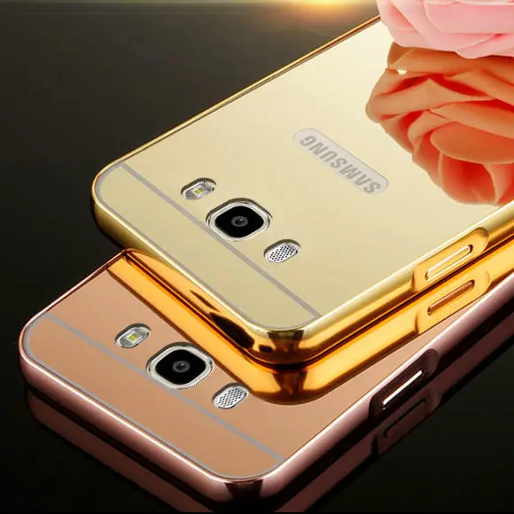 Новый зеркальный чехол накладка и алюминиевая металлическая рамка Горячие чехлы