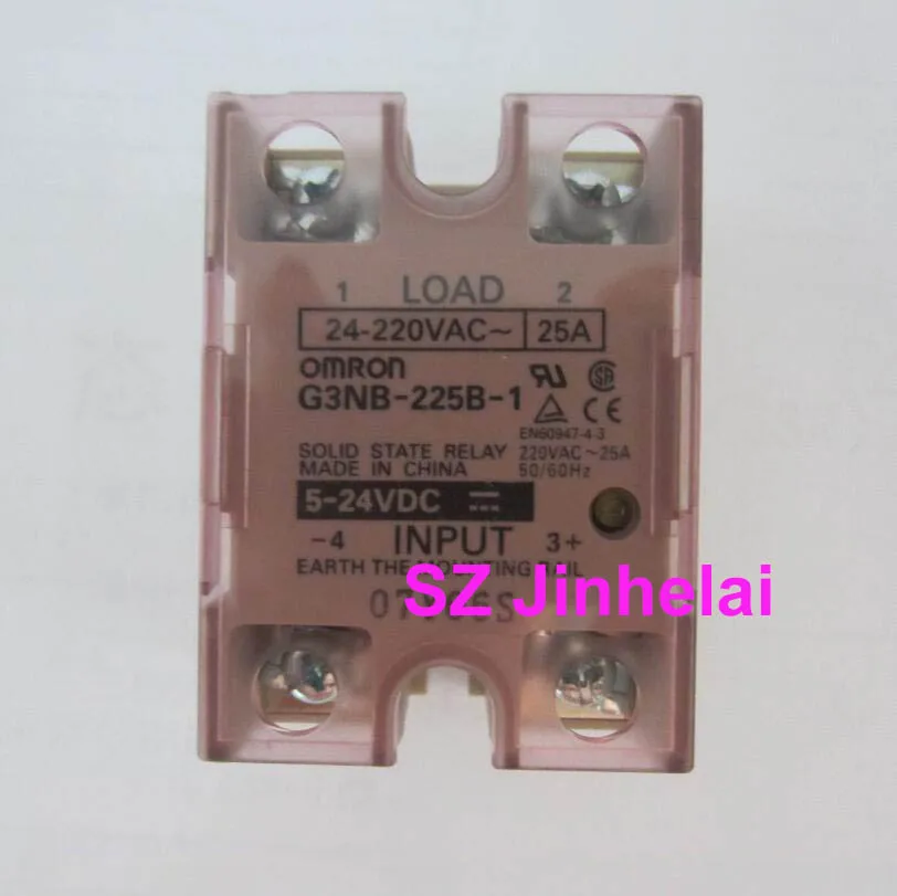 

OMRON G3NB-225B-1 Authentic original Solid state relay 25A 5-24VDC