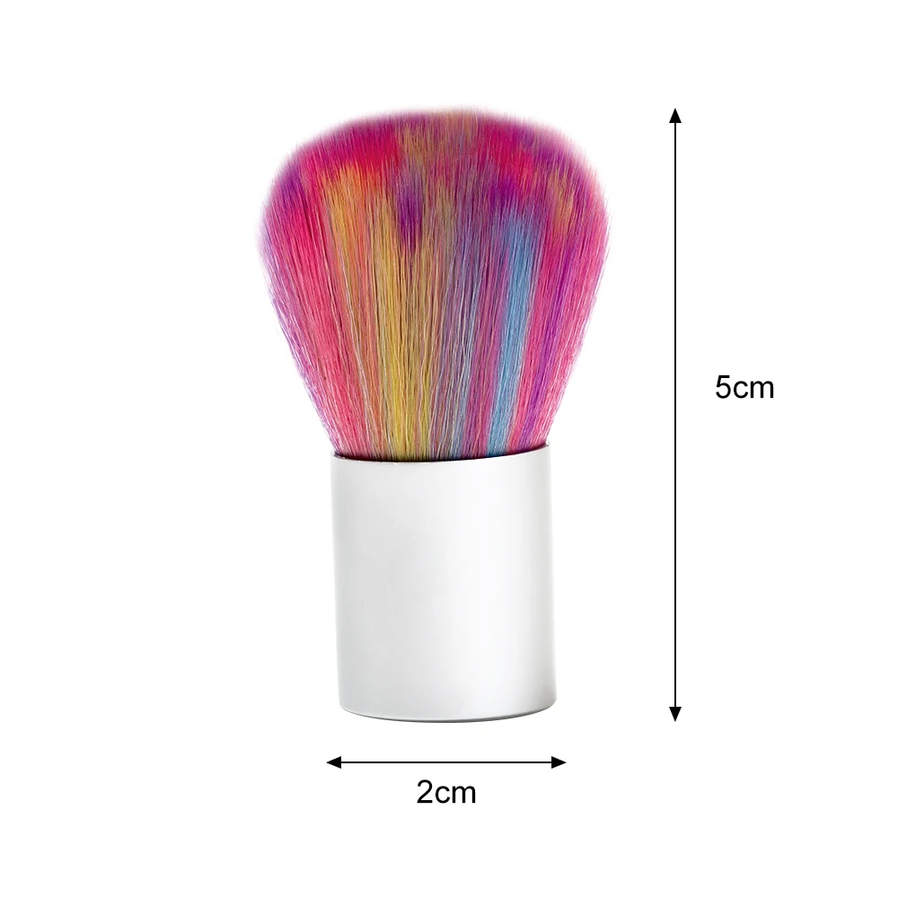 Профессиональный дизайн ногтей Радужная щетка для инструменты дизайна мягкая