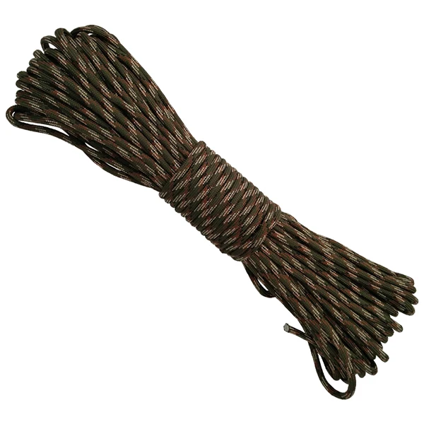 W12 Парашютный шнур Paracord 750lb, шнурок, веревочка Mil, Тип IV, 7 нитей, 100FT, оборудование для альпинизма, выживания, скалолазание - Цвет: W12