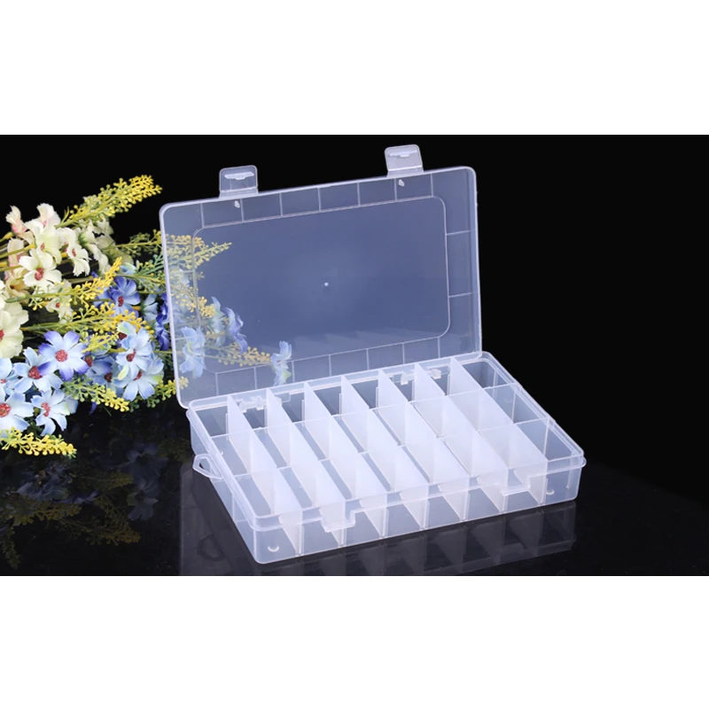 24 Сетки Портативный Jewelry Box Ювелирные Дисплей Организатор Хранения Ясно Показать