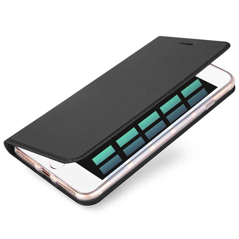 чехол на айон 6 7 DUX DUCIS люксовый для iPhone 6s 8 Plus X 5 5S ПУ кожи кошелек карты чехлы 7Plus