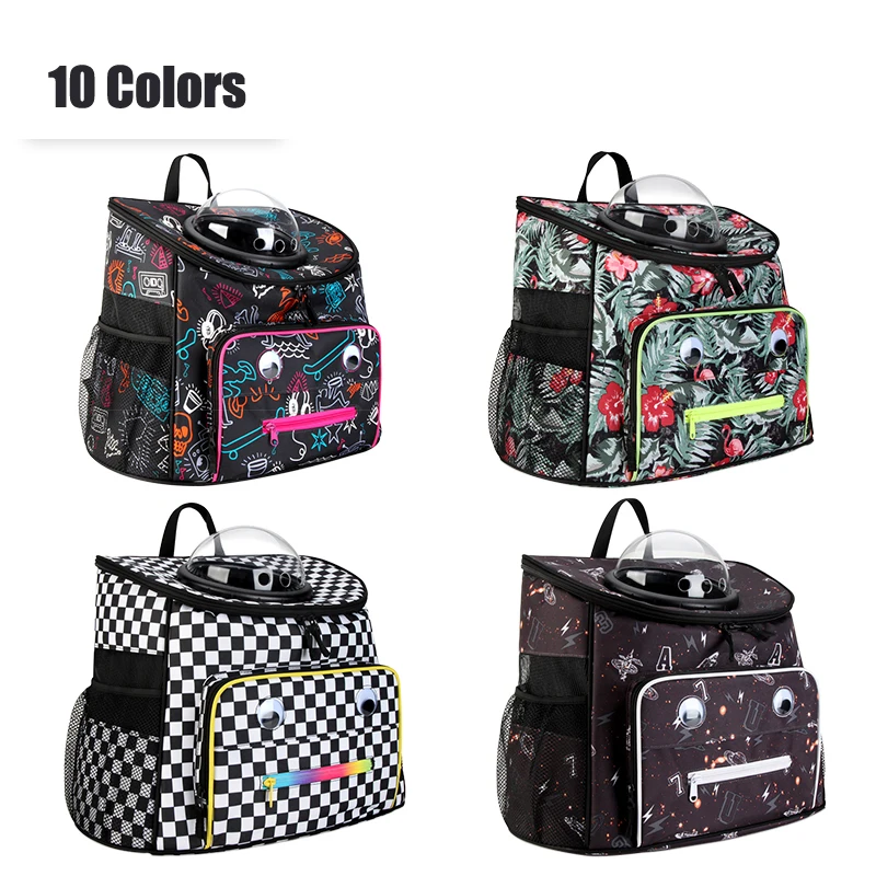 Переноска для собак трехсторонний рюкзак маленьких щенков животных езды на