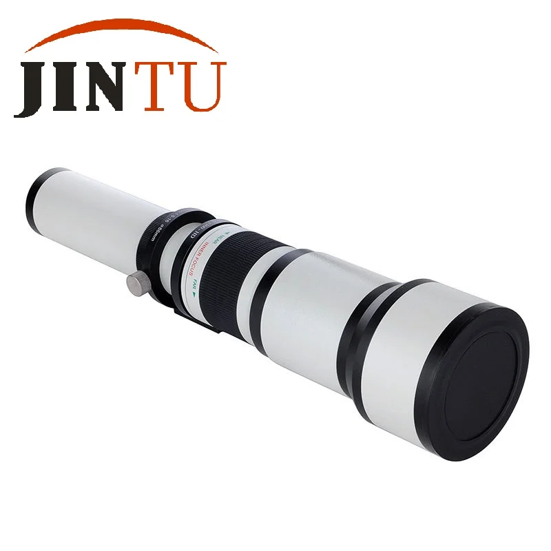 JINTU 650-1300 мм F8.0-16 Супер телефото ручной зум-объектив + T2 адаптер для NIKON DSLR камеры 2
