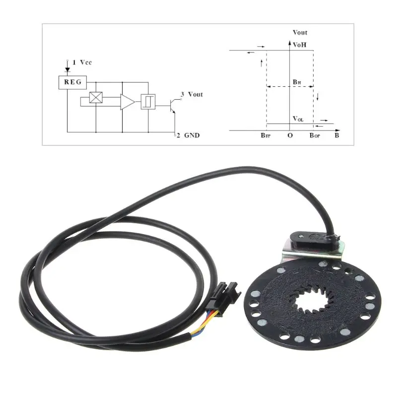 1 шт. импульсный Автомобильный датчик питания Электронный велосипед литиевая