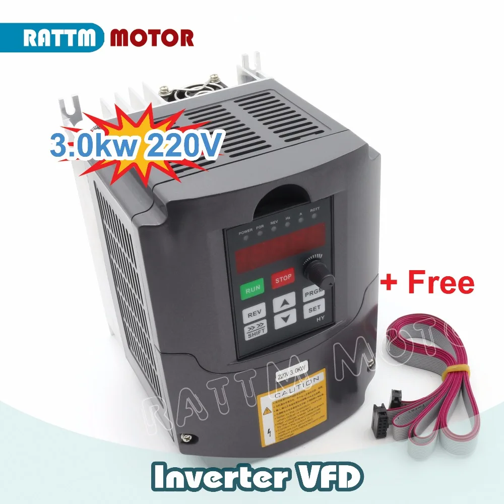 В Украину! 3KW VFD переменная частота 220V привод VFD инвертор 4HP выход 3 фазы 13A