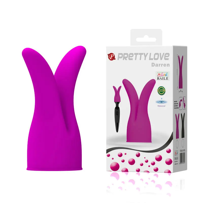 Prettylove насадка товары для секса Силиконовый колпачок взрослых волшебная палочка