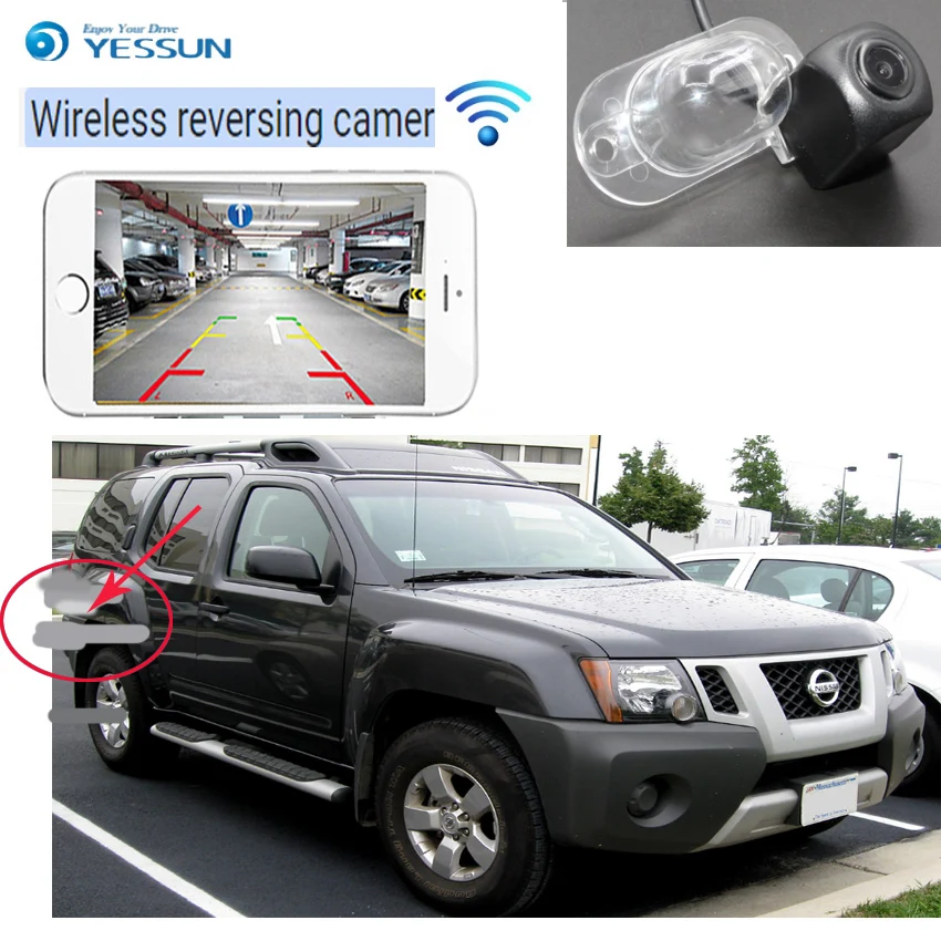 YESSUN car hd  wireless rear view camera For Nissan Murano Z50 MK1 2003~2007 CCD  hd Night Vision Backup camera