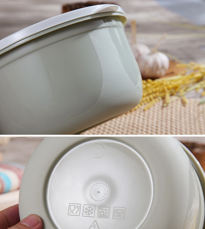 WORTHBUY 5 шт./компл. Кухонный Контейнер для хранения BPA БЕСПЛАТНО пластиковый ящик для хранения герметичные зерновые еда, фрукты органайзер для холодильника
