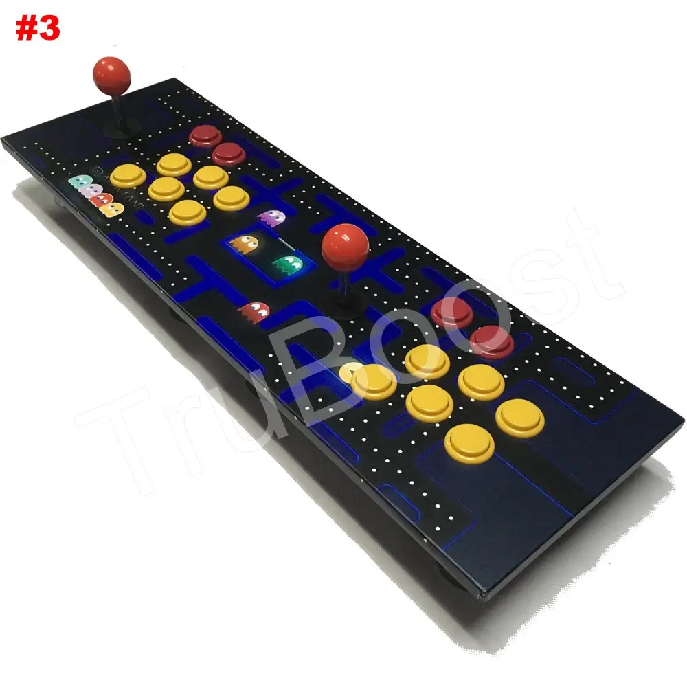 Artwork 3 2 игрока двойной Raspberry Pi аркадная игра Ретро консоль несколько деревянных художественных панели игра Предустановленная - Цвет: Artwork 3