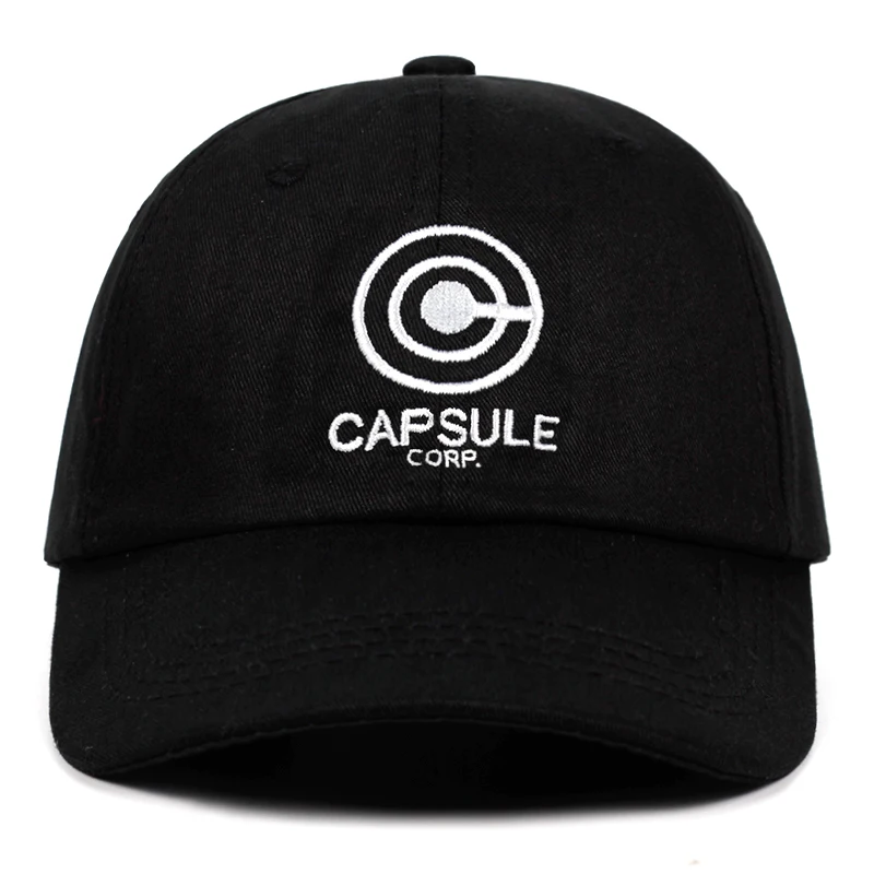 

Чехол capsule corp. Бейсболка унисекс из 100% хлопка с вышивкой, в стиле аниме
