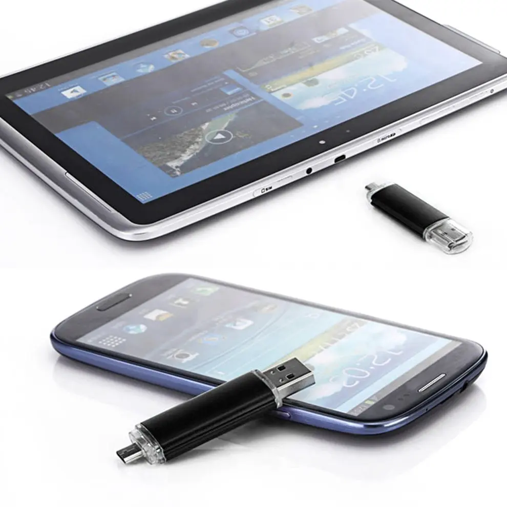 5 шт. компактный Размеры Универсальный OTG Мобильный телефон черный 16 г USB Flash Drive