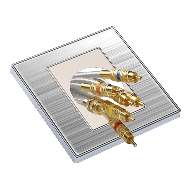 Роскошная настенная пустая панель с отверстием на выходе для сбора исходящей