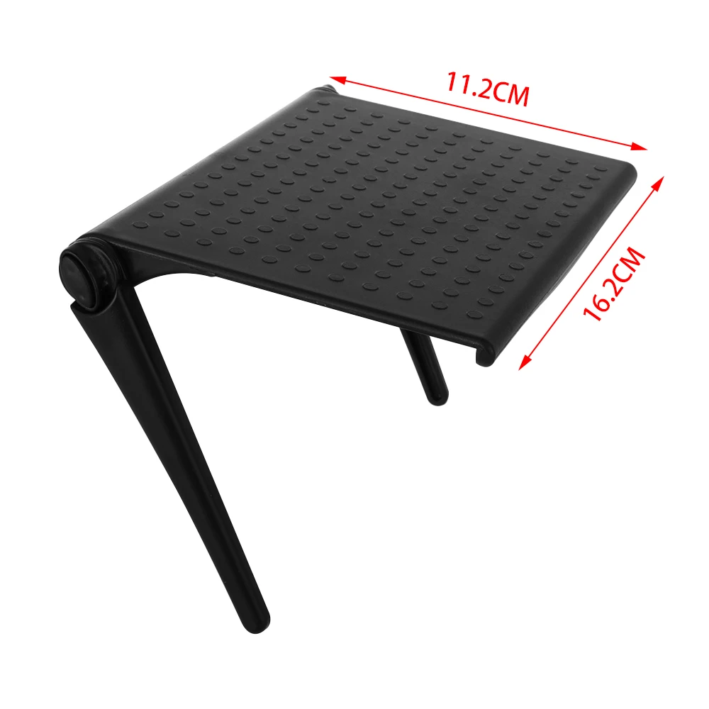 1 шт. Пластиковый Регулируемый зажим для экрана компьютерная стойка органайзер