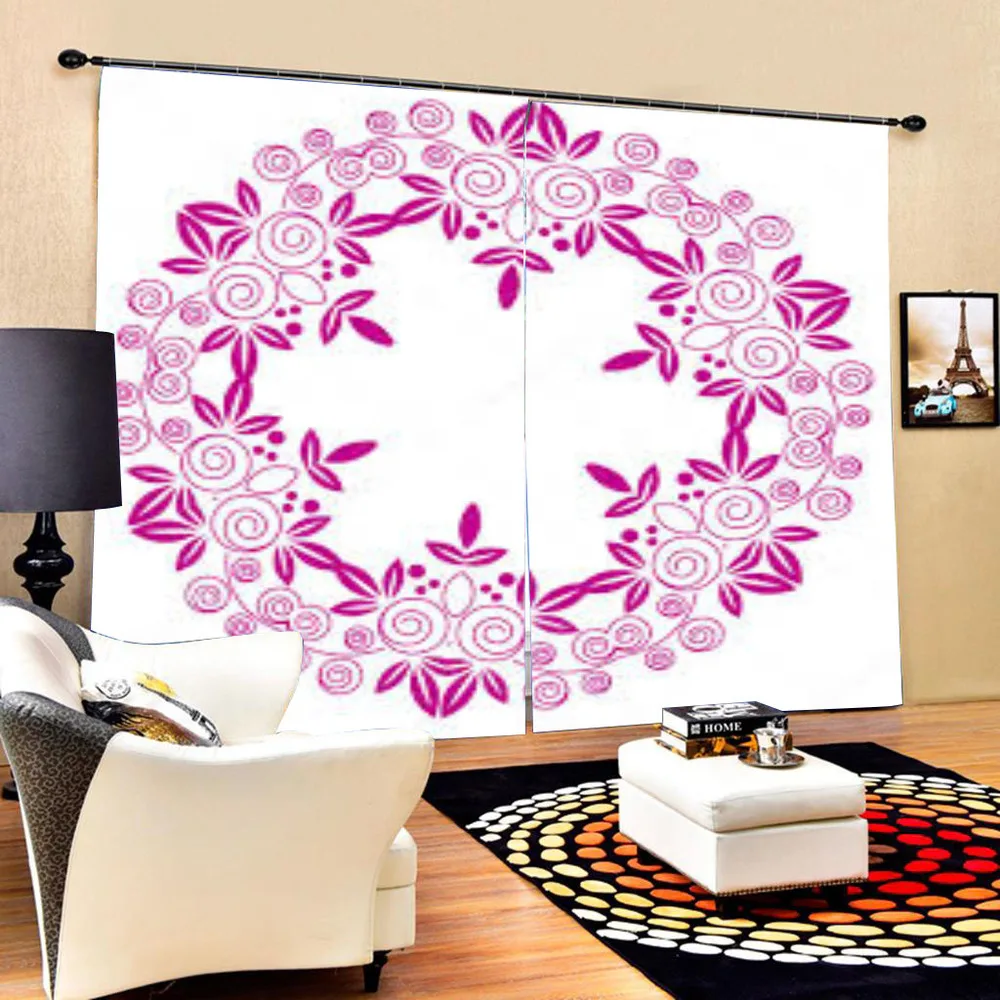 Мандала шторы и затемненные ткань детские для детской комнаты драпировки