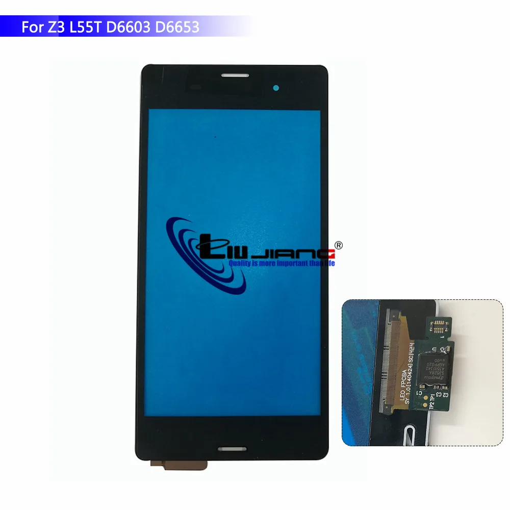 Оригинальный сенсорный экран для Sony Z1 Z1Z3 Compact Z2 Z3 Z4 Z5 дигитайзер передняя