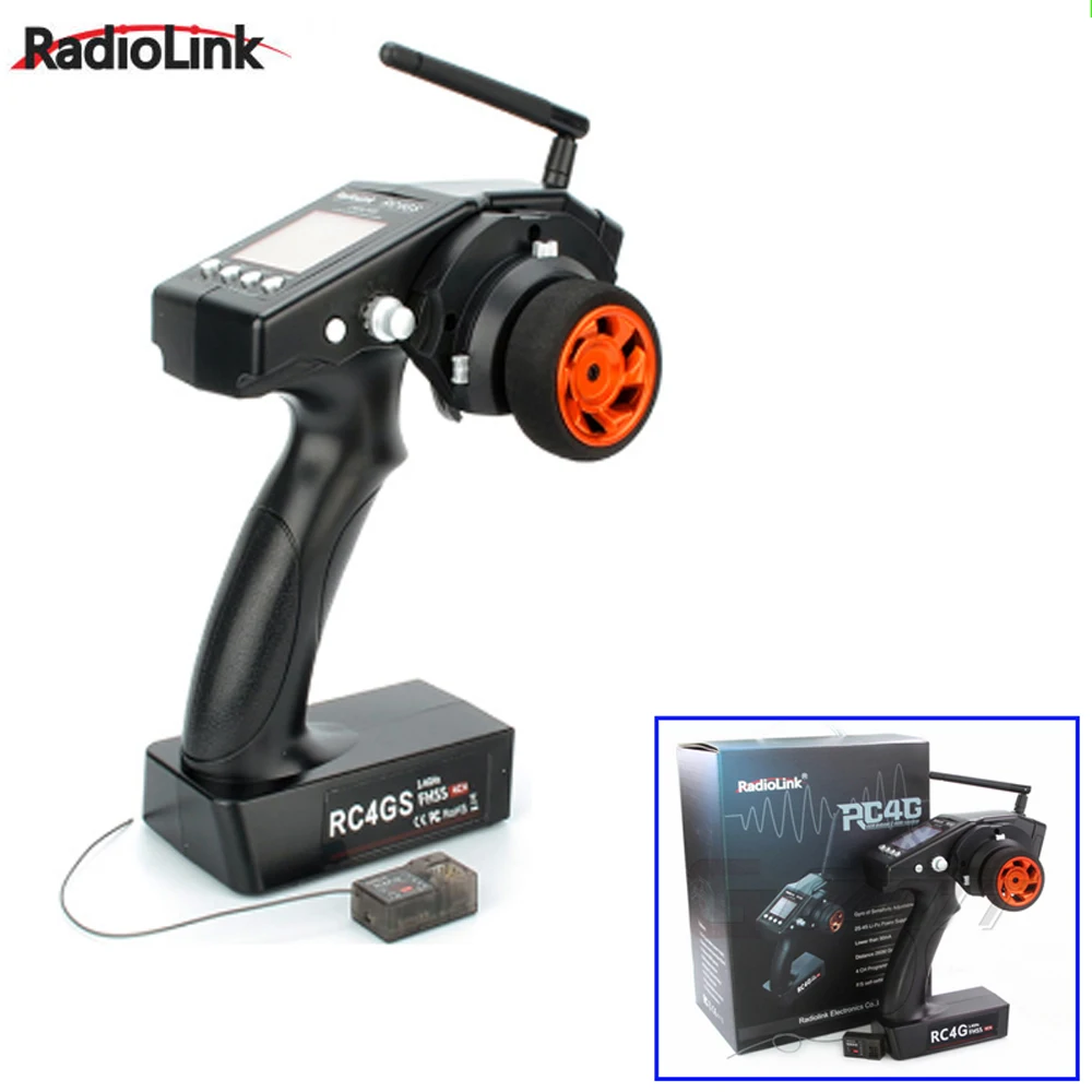 Радиоуправляемый пульт дистанционного управления Radio Ink RC4G RC4GS 1 комплект 2 4G 4CH