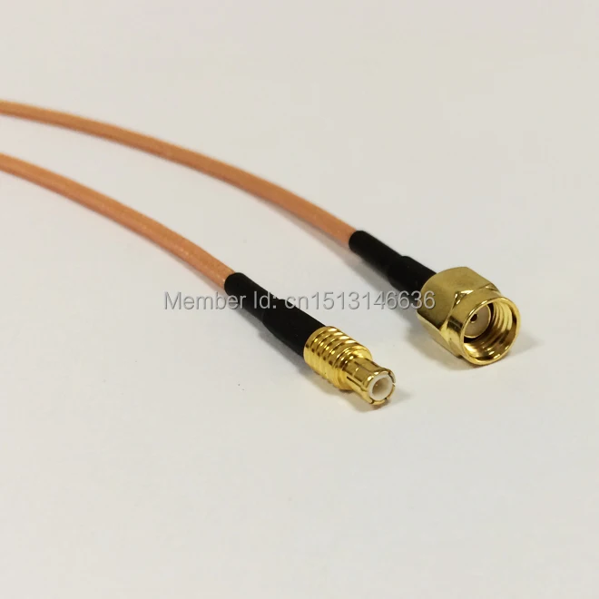 Новый кабель удлинитель RP SMA штекер mcx RG316 коаксиальный косичку 15 см 6 дюймов|cable