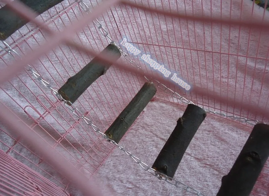 Животное птицы цепь лестница клетка аксессуары лестница/unade гнездо станция бар