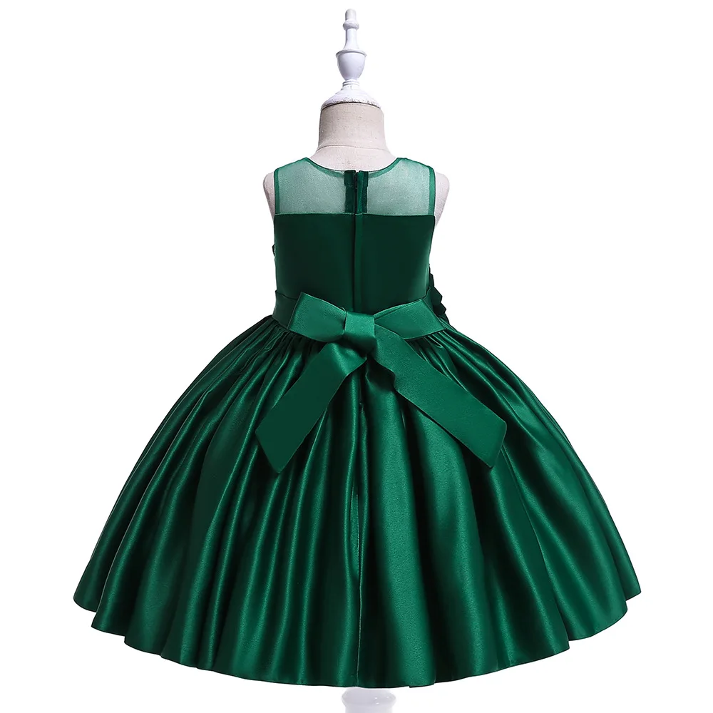 Новое платье принцессы на день рождения для девочек банкетное бретельках с