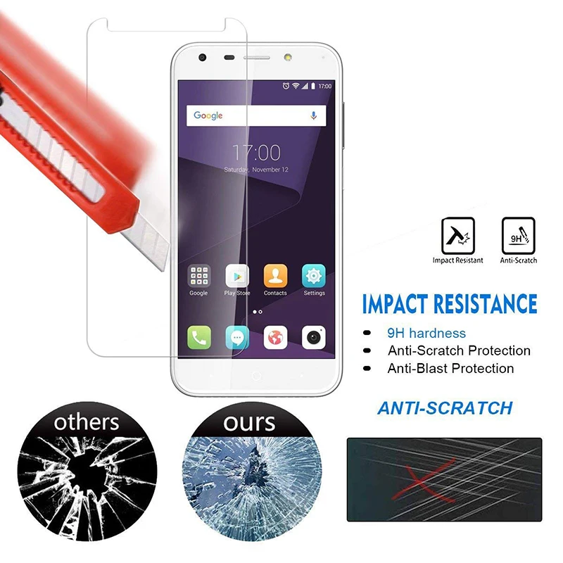 Защитное стекло для zte blade a510 a520 a601 a610 закаленное стекло a 510 520 601 610 Защитная пленка для экрана бронированный чехол