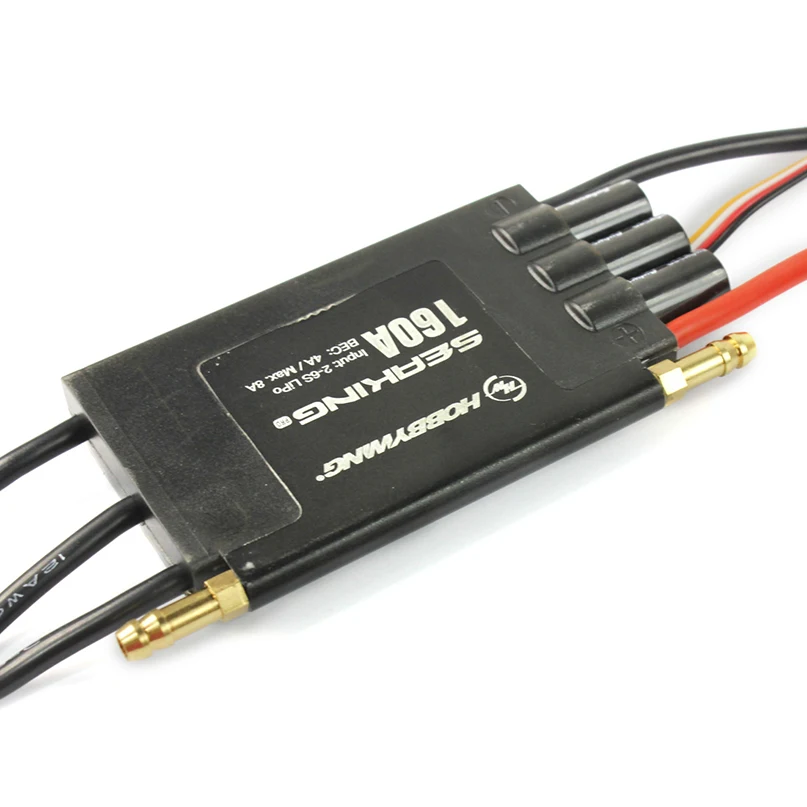 Hobbywing SeaKing Pro V3 160A водонепроницаемый ESC 2-6S Lipo 4A BEC контроллер скорости бесщеточный ESC для радиоуправляемой гоночной лодки