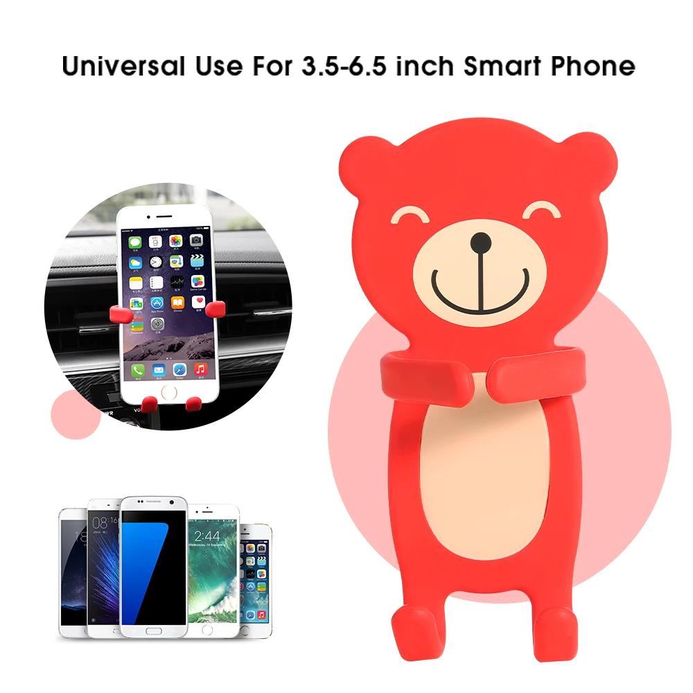 Универсальная автомобильная подставка для телефона KISSCASE iPhone 6 6S 7 Plus 5S Samsung Galaxy S8 S7