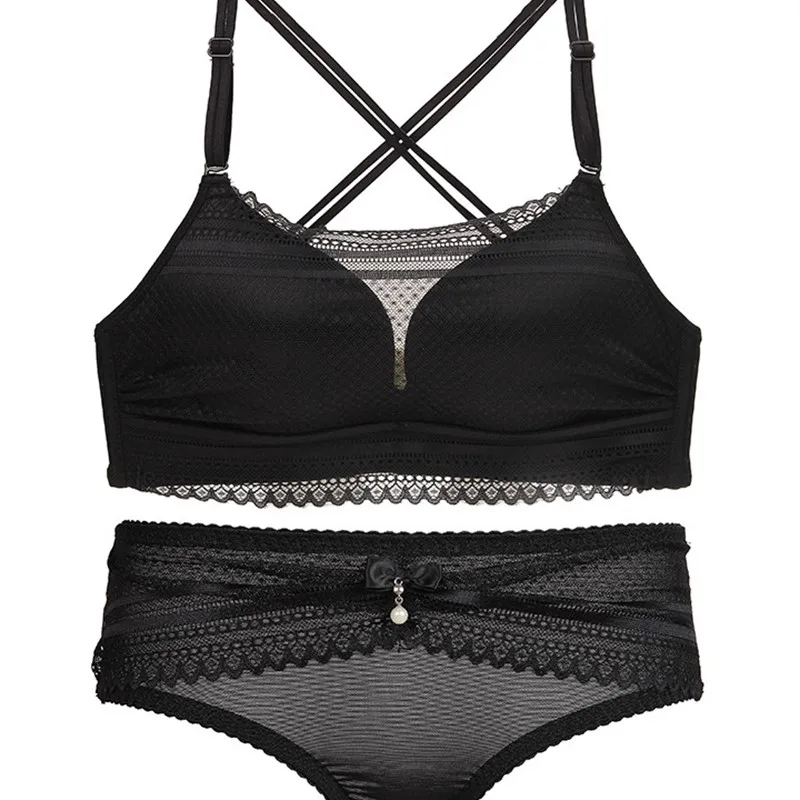 Новинка лета 2017 комплект нижнего белья пуш ап с тонкой чашкой бесшовное нижнее