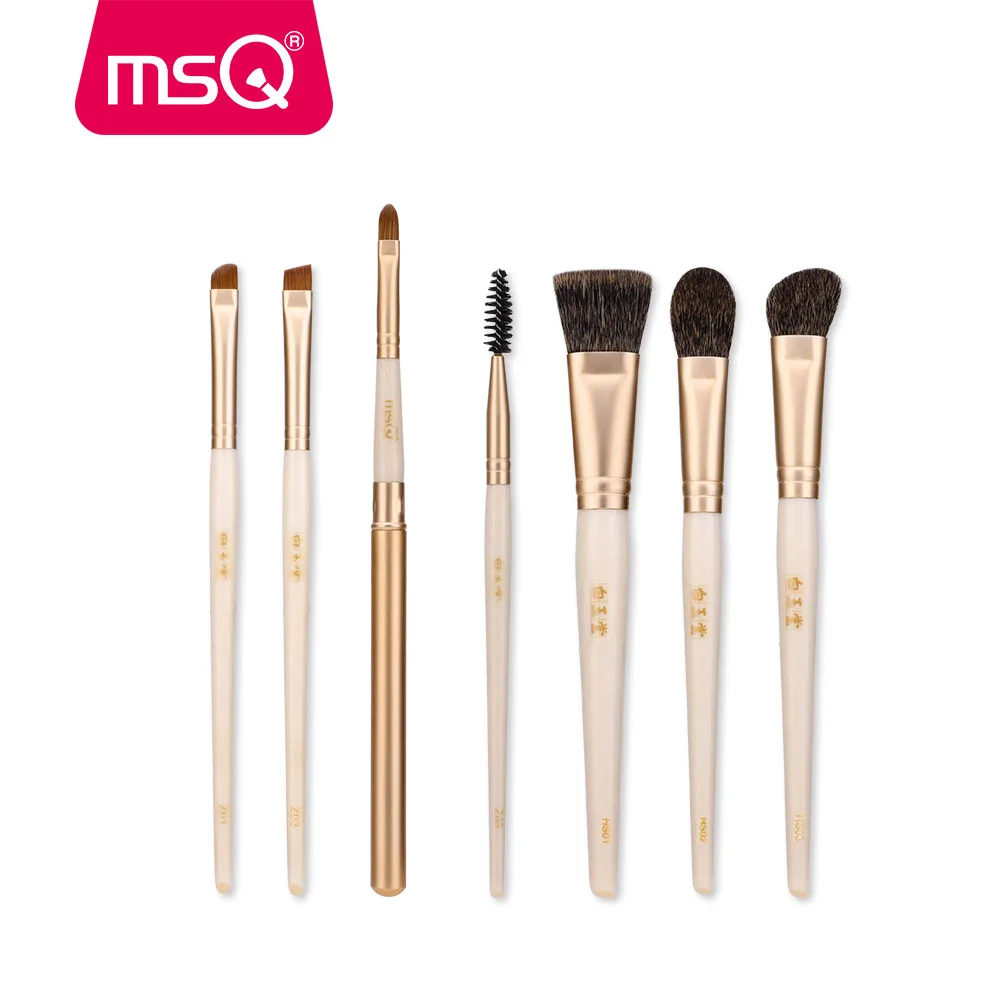 MSQ отдельные Кисточки для макияжа Набор основа глаз Подводка губ Макияж Кисти
